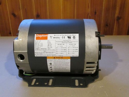 Dayton motor 6k426j, 1/3-1/6 hp, two speed - 1725/1140 rpm,115v, fr 56z for sale