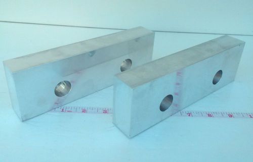 1-1/4x2-1/2x8&#034;6061 aluminum soft jaws fit kurt vise cnc machinist tools for sale