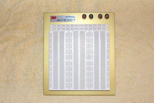 3M A.C.E. 227 Solderless Breadboard PN 923325