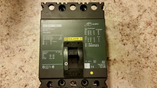 SQUARE D FAL34025 CIRCUIT BREAKER *NEW IN A BOX*