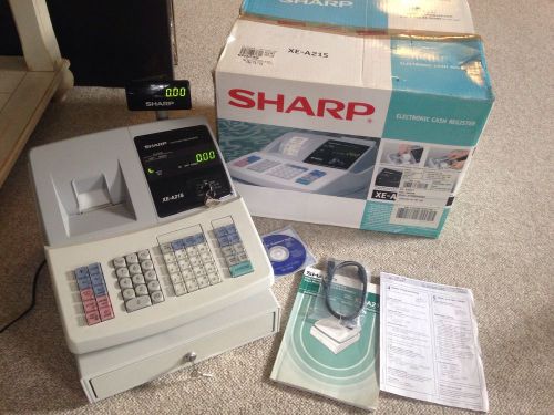 Sharp XE-A21S Electronic Print Cash Register