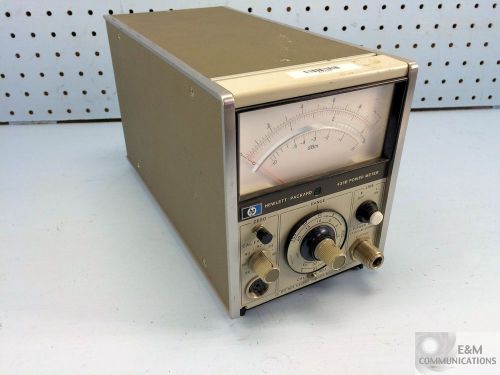 435b hp agilent analog rf power meter 100 khz to 110 ghz for sale