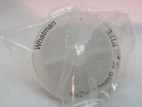 50 Pack GE Whatman Rezist STERILE 50/0,45 PTFE Filter Unit (10463612) ( D145996)