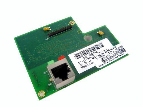 Novatime Ingersoll RSI EN-200 Hand Punch Scanner HP-3000 4000 OEM Ethernet Card