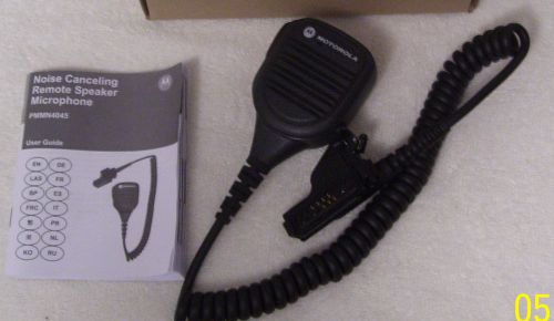 Motorola speaker microphone, model number pmmn4045a-
							
							show original title for sale