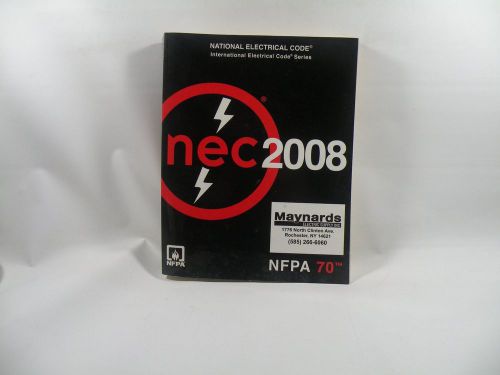 NEC2008 code book - 2008 softback National Electrical Code by NFPA