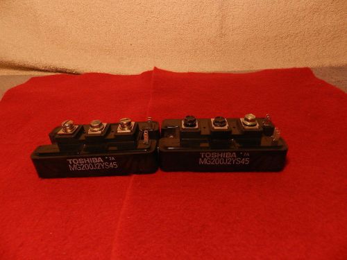 Lot of 2 Toshiba Transistor Module MG200J2YS45  200A, 600V IGBT