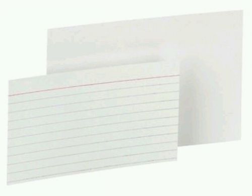 OfficeMax Blank Index Card, 4&#034;x6&#034;, 400 PK