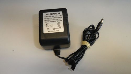 DD15: AC ADAPTER SCP48-751000 CLASS 2 Transformer