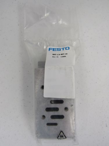 ALUMINUM SUBBASE FESTO NAS-1/4-NPT-1A  Mat.-Nr. 13994