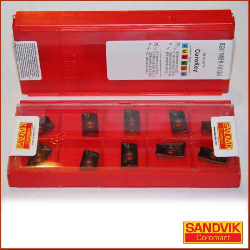 R390 17 04 08M PM 4240 SANDVIK *** 10 INSERTS *** FACTORY PACK ***