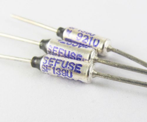 Microtemp Thermal Fuse 142°C 142 TF Cutoff SF139E