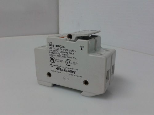 Allen Bradley 1492-FB2C30-L 600V 30A SER A