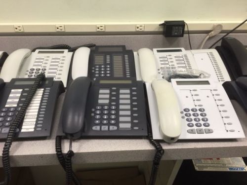 Lot of 9 Optipoint, 1Optiset Phones, 2 Siemens Cards PBX Office Equipment