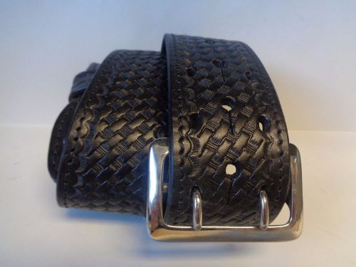 Boston Leather Sam Browne Duty Belt Sz. 26 6501