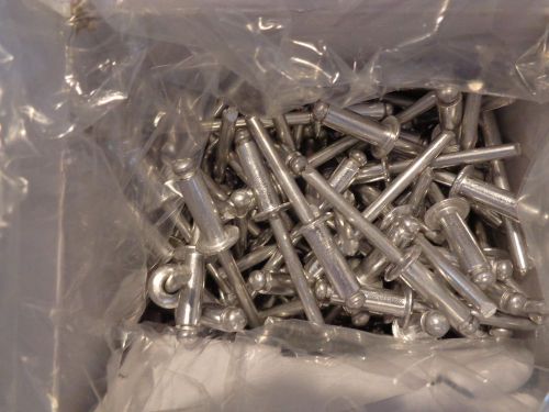 1/4&#034; Dia .376-.500&#034; Grip Range AB88A Aluminum Rivet  Qty 100