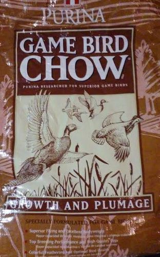 10 lb purina gamebird starter feed 30% protein chick guinea turkey quail chukar for sale