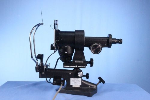 Bausch and Lomb Keratometer with Topogometer and Warranty