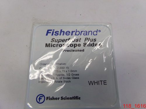 Fisherbrand Superfrost Plus Microscope Slides 12-550-15 White