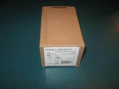 &#034;New in Box&#034; Watt Stopper Model # DW-100-24-G Dual Tech Wall Switch Sensor Grey