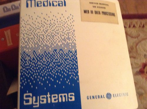 GE Medical Systems Med III Data Processing With NOVA 3 CPU, Used In Nuclear Med.