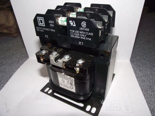 NEW SQUARE D TRANSFORMER 9070TF150D1 0.15kVA PRI: 220/240V 440/480V SEC:110/120