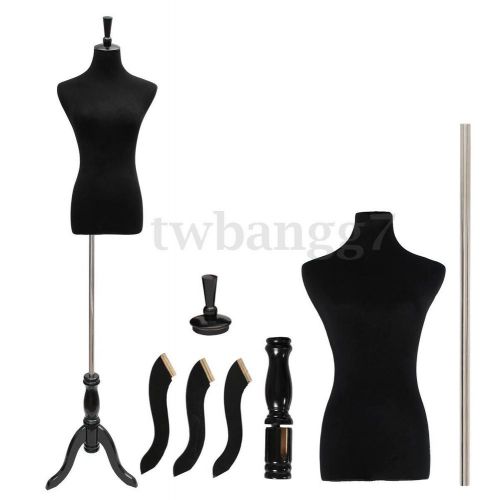 Woman mannequin torso dress maker form clothing display w/tripod stand brand new for sale