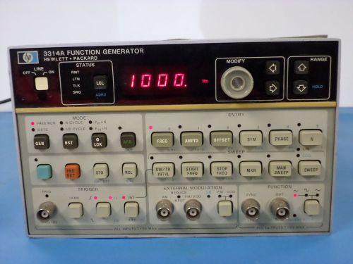 HP Hewlett Packard 3314A Function Generator - Tested