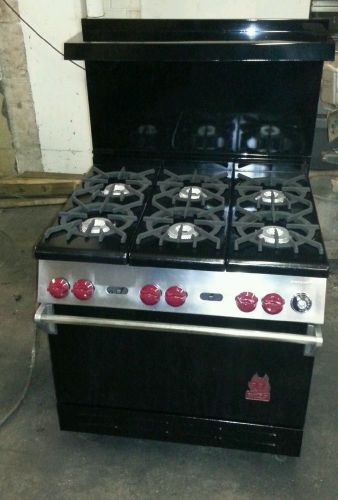 Wolf 6 Burner Natural Gas Range-Philadelphia Area