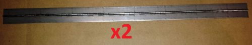 2 pc Lot Stainless Steel Hinge 23.5 x 1.5 Door/Boat/Sheet Metal/Wood Working