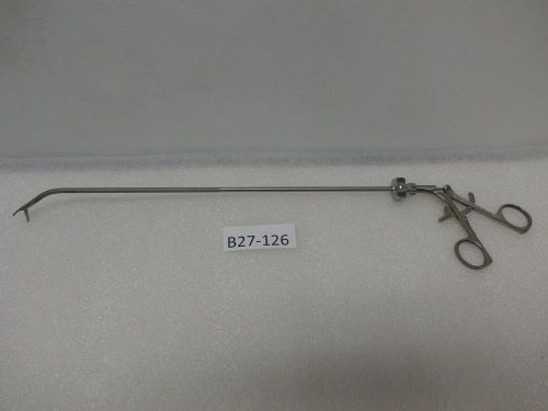 Storz 40420 UF Allis Tissue Grasper Curved Shaft &amp;5020ER Handle Laparoscopy