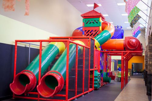 Softplay Jungle Gym Commercial Soft Play Slide $88,000 23&#039; H &amp; 48 &#039;long