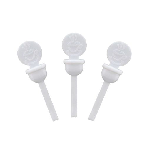 Stix-To-Go White Circle Beverage Plugs, Package of 400, CPLUG-W