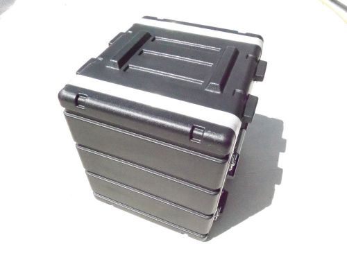 ABS Stackable Amp/Gear Flight Case 10RU  22.75 X 20.5