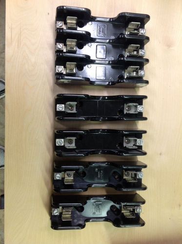 Taylor marathon fuse block holder lot 60308 60306 4100830 3 pole single pole for sale