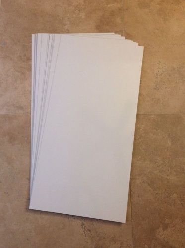 Aluminum 12&#034;x24&#034; sheet stock for dye sublimation w/clear pvc for sale