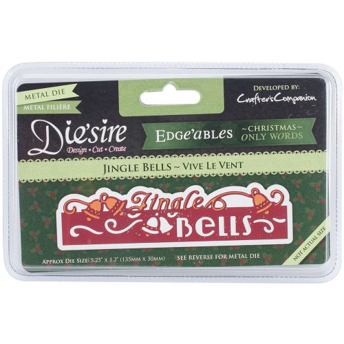 Die&#039;sire Edge&#039;ables Cutting &amp; Embossing Die-Jingle Bells