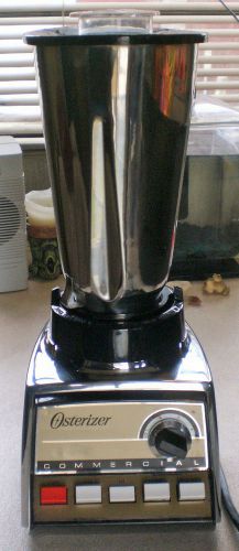 Vintage Osterizer Blender  Commercial Chrome &amp; Stainless Bar Shakes