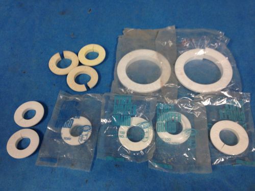 Pyrex lab cylinder bumper guards 1000ml 100ml 50ml lot of 11 for sale