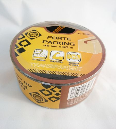 Forte Tools Packing Duct Tape Transparent Very Strong  48mm x 60m