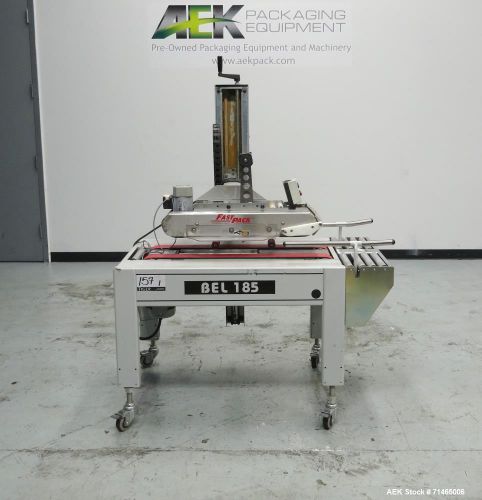 Used- belcor (wexxar) model 185 automatic top case tape sealer. capable of speed for sale