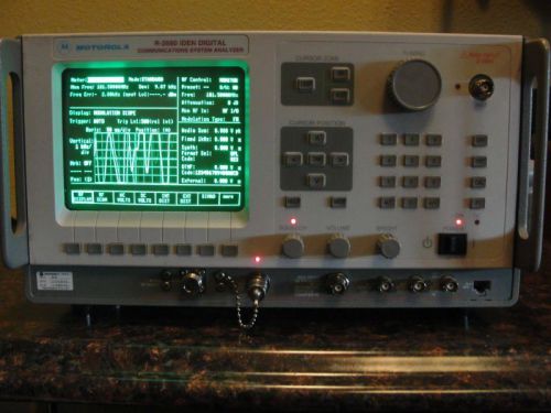 Motorola r2660c communications system analyzer radio test set $ guaranteed ! $ for sale