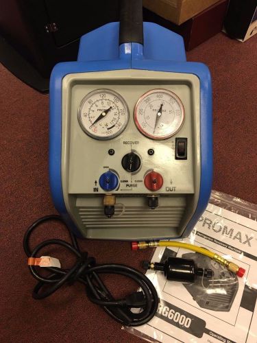 Promax NEW Amprobe RG6000 Refrigerant Recovery Machine, All Refrigerants &amp; R410A