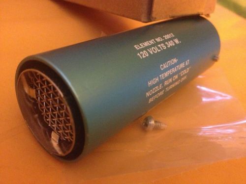 New Heat Gun Nozzle Blue Element No.20012 120V-60Hz 340W