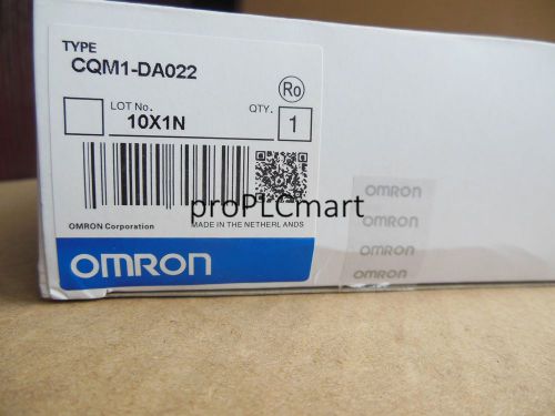 OMRON ANALOG OUTPUT MODULE CQM1-DA022 NEW FAST FREE SHIPPING CQM1DA022