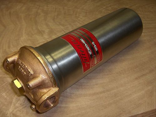 Filterite 3/4&#034; Brass &amp; Stainless 10&#034; Filter Housing