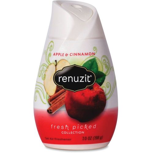 &#034;Renuzit Adjustables Air Freshener, Apples And Cinnamon, 7 Oz Cone, 12/carton&#034;