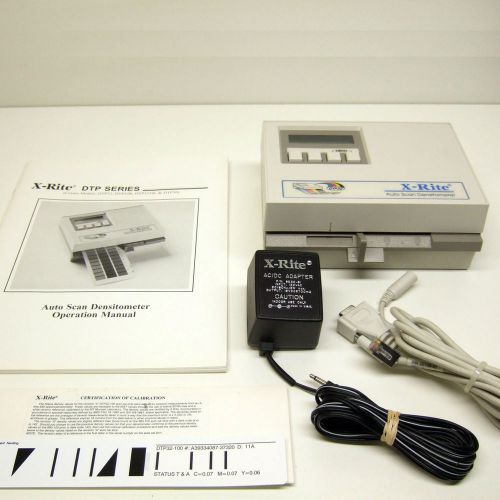 X-rite dtp32 auto scan densitometer dtp 32 excellent condition xrite dtp32 for sale