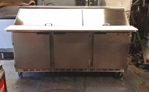 Beverage Air SP72-30M 72&#034; Mega Top Sandwich Prep Table