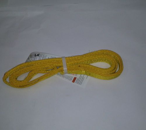 1 - 1&#034; Width USA Made Standard Nylon Lifting Sling 6 Feet Long Eye To Eye + Tag